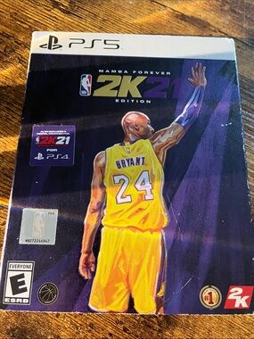 PS5 NBA 2K21 Mamba Forever Edition - Purple & Yellow